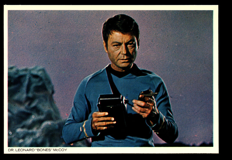 STAR TREK TOS The Original Series (48) PostCard Set 1977 You Pick Card Number #24 Dr. Leonard "Bones" McCoy  - TvMovieCards.com