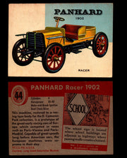 World on Wheels Topps 1954 Vintage Trading Cards #1-#100 You Pick Singles #44 1902 Panhard Racer  - TvMovieCards.com