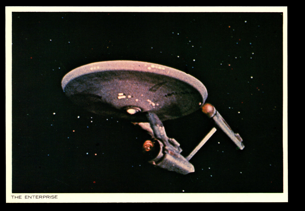 STAR TREK TOS The Original Series (48) PostCard Set 1977 You Pick Card Number #27 USS Enterprise  - TvMovieCards.com