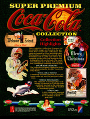 Coca Cola Super Premium Trading Card Dealer Sell Sheet Sale Ad 1995   - TvMovieCards.com