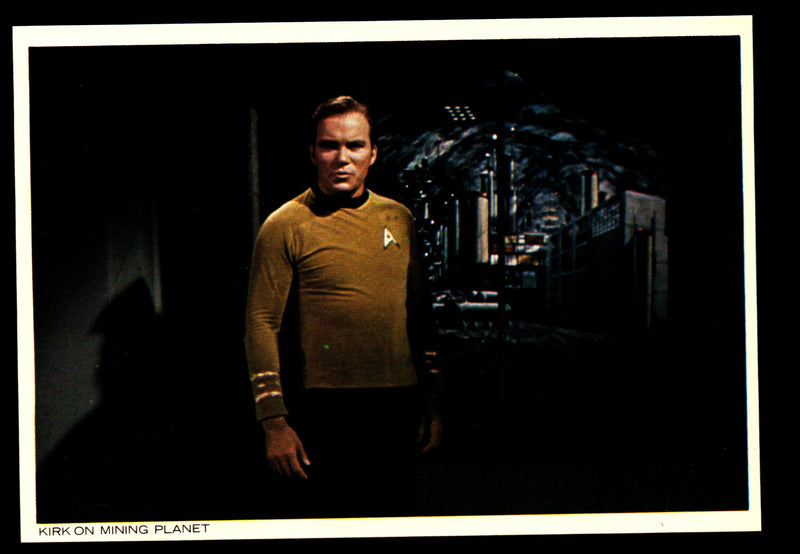 STAR TREK TOS The Original Series (48) PostCard Set 1977 You Pick Card Number #6 Kirk On Mining Planet  - TvMovieCards.com