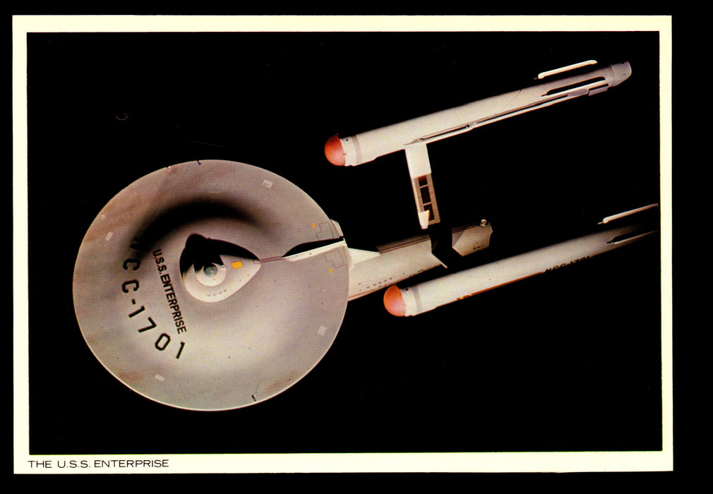 STAR TREK TOS The Original Series (48) PostCard Set 1977 You Pick Card Number #31 The USS Enterprise  - TvMovieCards.com