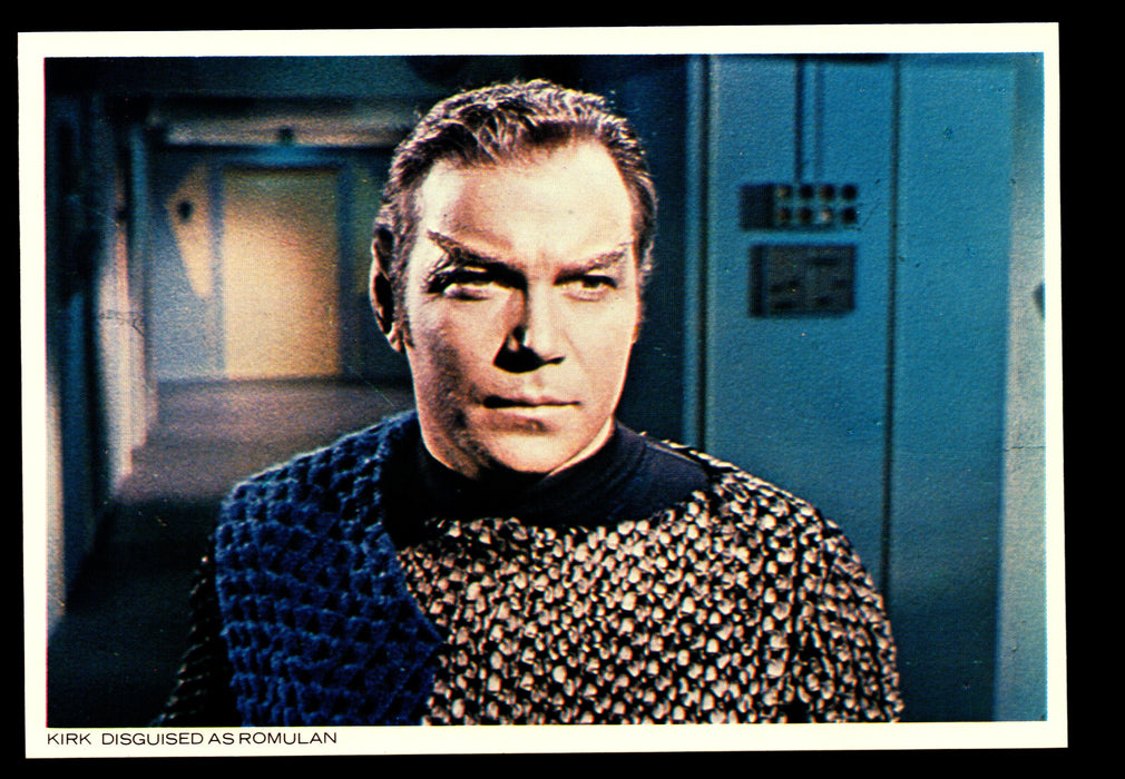 STAR TREK TOS The Original Series (48) PostCard Set 1977 You Pick Card Number #7 Kirk Disguised as Romulan  - TvMovieCards.com