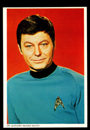 STAR TREK TOS The Original Series (48) PostCard Set 1977 You Pick Card Number #8 Dr. Leonard "Bones" McCoy  - TvMovieCards.com
