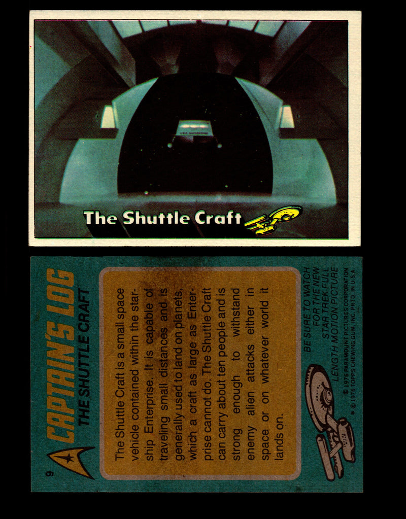 Star Trek 1976 Vintage Topps Trading Card #1-88 You Pick Singles #9  - TvMovieCards.com