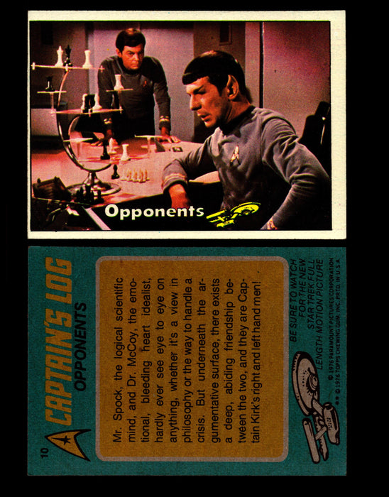 Star Trek 1976 Vintage Topps Trading Card #1-88 You Pick Singles #10  - TvMovieCards.com