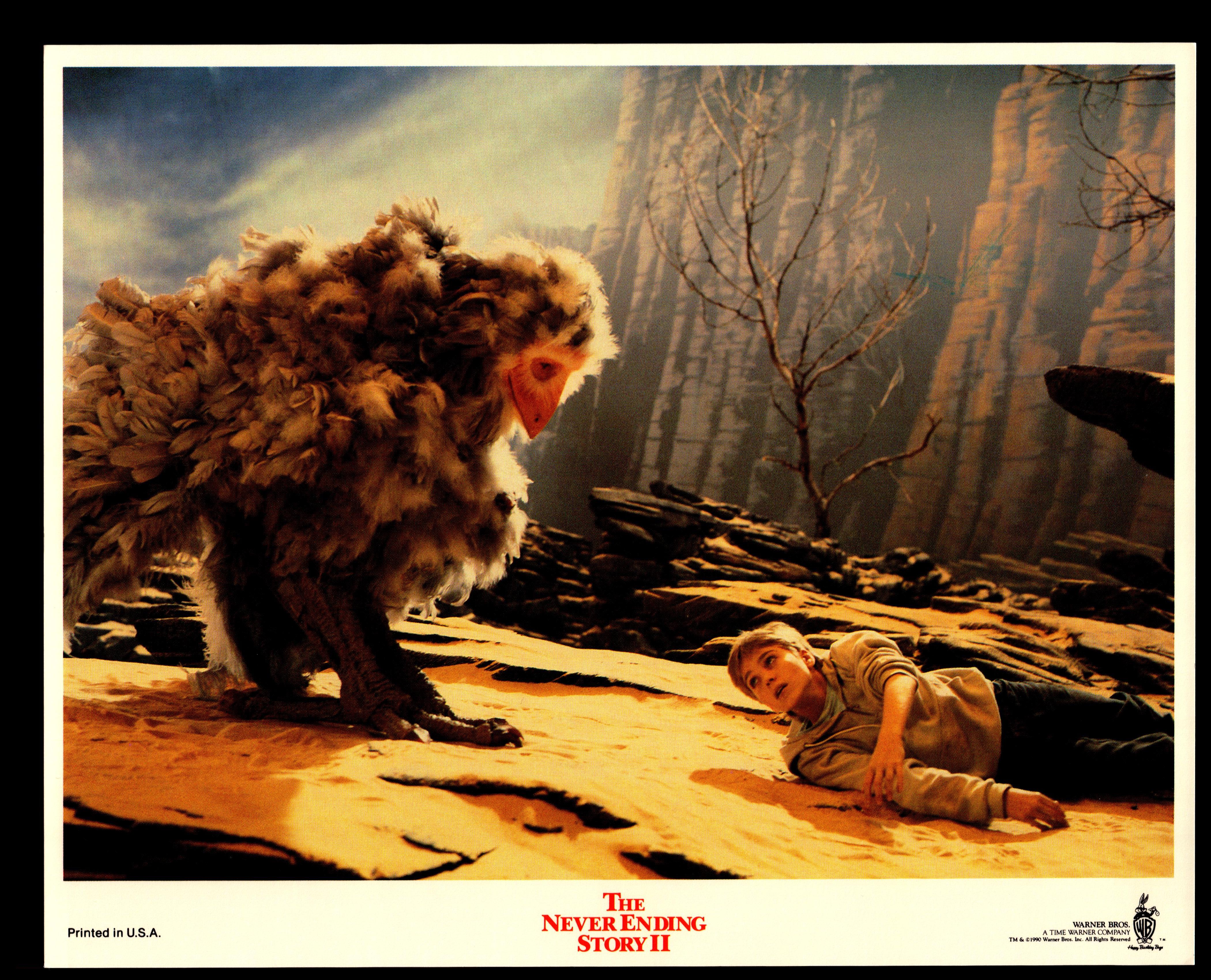 1990 Never Ending Story II Lobby Card Set of 8 Original 8 x 10