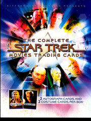 The Complete Star Trek Movies Trading Card Dealer Sell Sheet Sale Ad 2007   - TvMovieCards.com