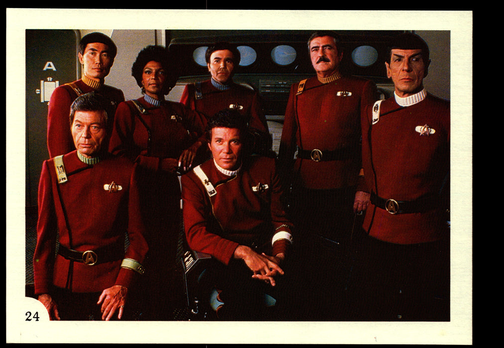 STAR TREK II Wrath of Khan Oversized Trading Card 1982 You Pick Card Number #24  - TvMovieCards.com