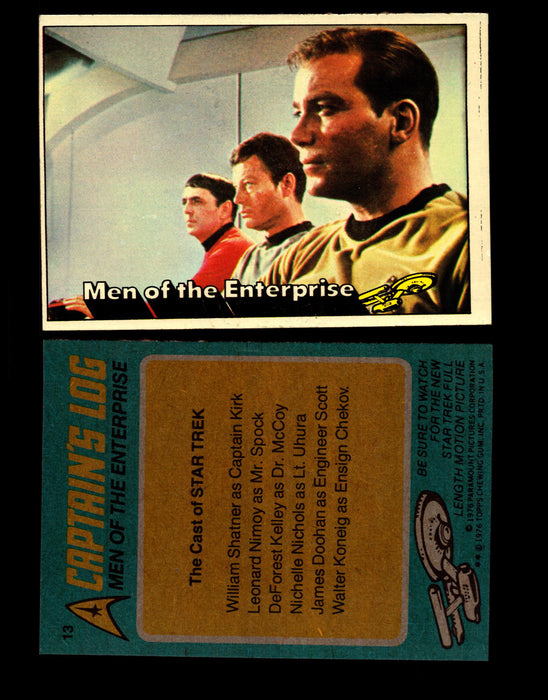 Star Trek 1976 Vintage Topps Trading Card #1-88 You Pick Singles #13  - TvMovieCards.com