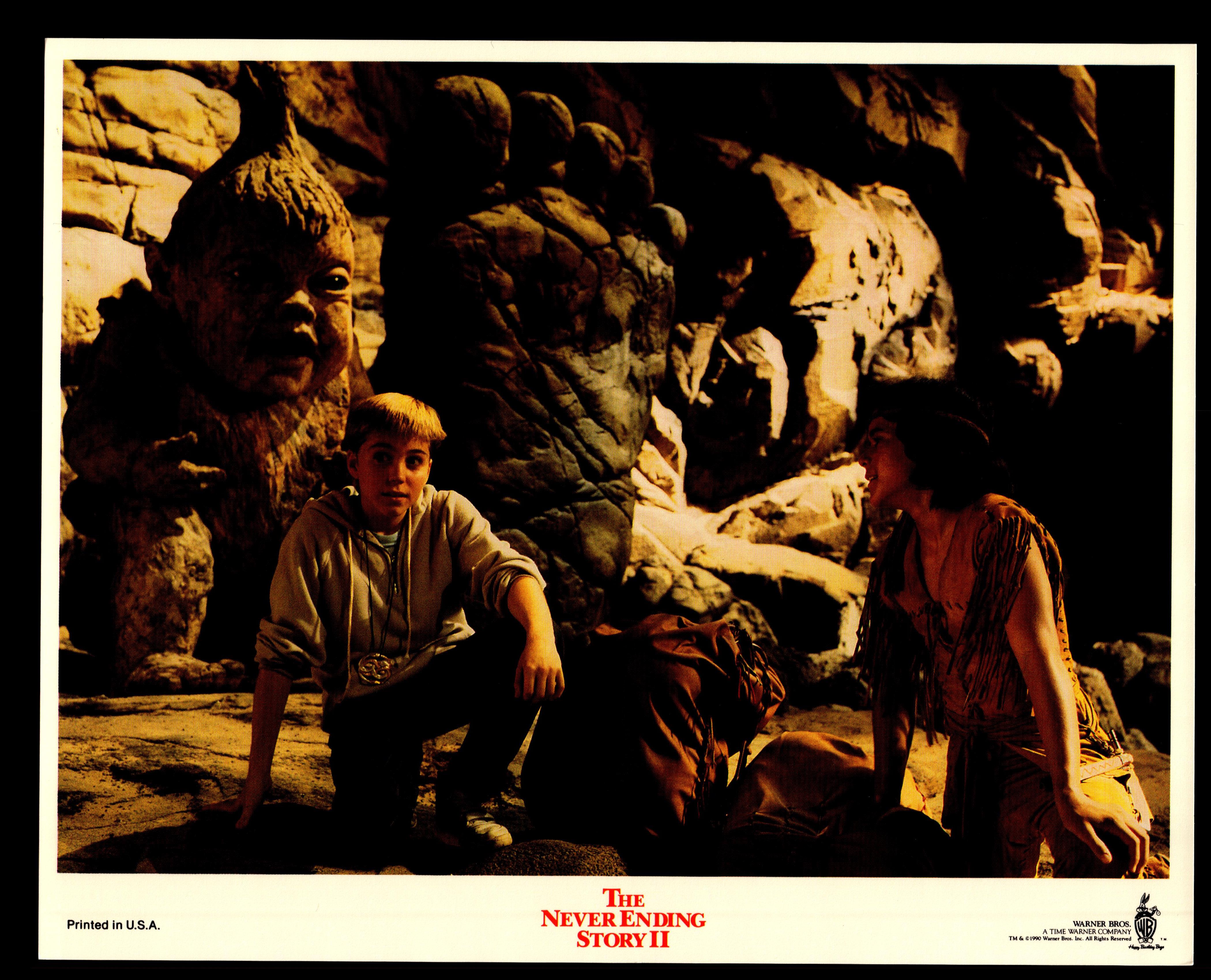 1990 Never Ending Story II Lobby Card Set of 8 Original 8 x 10
