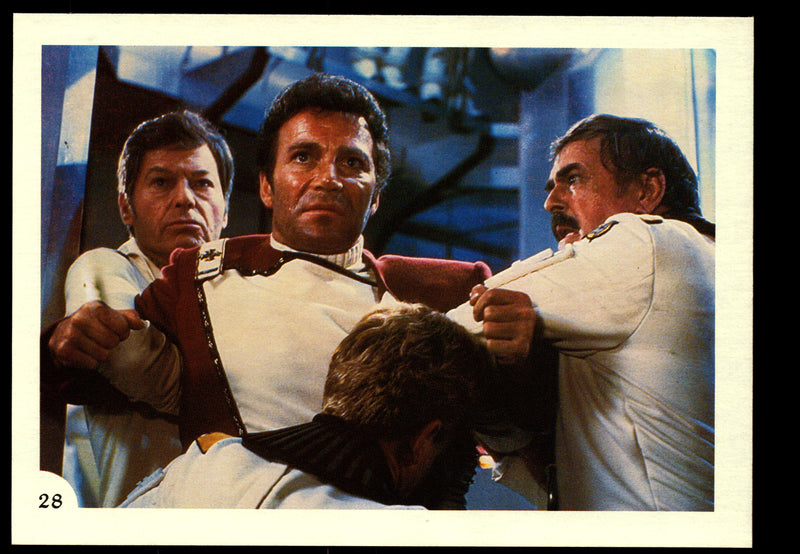 STAR TREK II Wrath of Khan Oversized Trading Card 1982 You Pick Card Number #28  - TvMovieCards.com