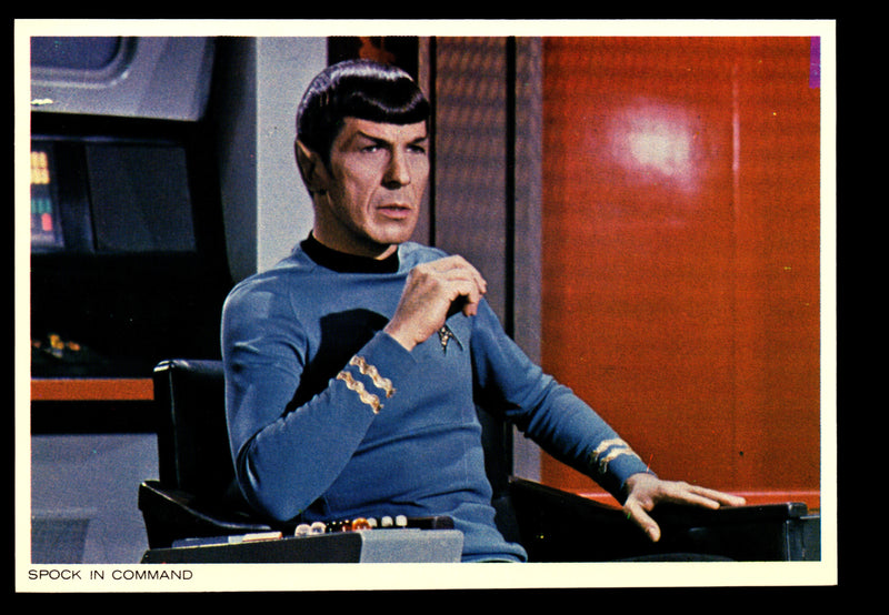 STAR TREK TOS The Original Series (48) PostCard Set 1977 You Pick Card Number #17 Spock in Command  - TvMovieCards.com