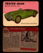 World on Wheels Topps 1954 Vintage Trading Cards #101-#160 You Pick Singles #123 Frazer-Nash British Sports Car  - TvMovieCards.com