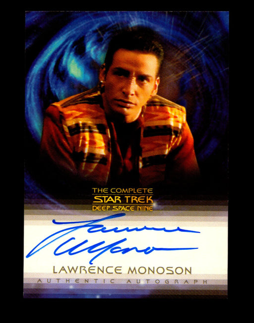 Star Trek Complete Deep Space Nine DS9 Lawrence Monoson A20 Autograph Card   - TvMovieCards.com