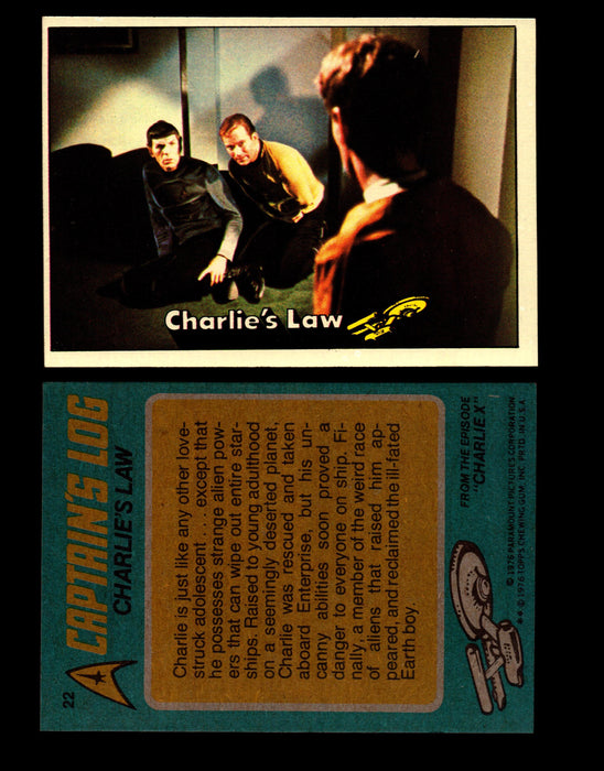 Star Trek 1976 Vintage Topps Trading Card #1-88 You Pick Singles #22  - TvMovieCards.com