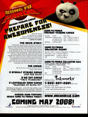 Kung Fu Panda Trading Card Dealer Sell Sheet Promotional Sale Inkworks 2008   - TvMovieCards.com