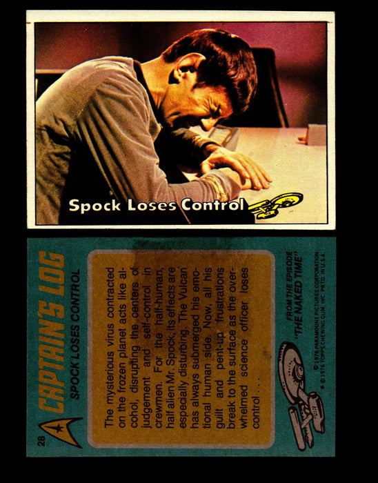 Star Trek 1976 Vintage Topps Trading Card #1-88 You Pick Singles #28  - TvMovieCards.com