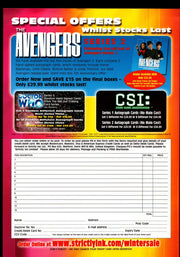 Strickly Ink 5th Anniv Clearance Sale TV Trading Card Dealer Sell Sheet Sale Ad   - TvMovieCards.com