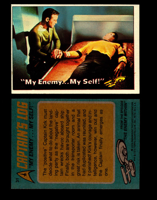 Star Trek 1976 Vintage Topps Trading Card #1-88 You Pick Singles #31  - TvMovieCards.com