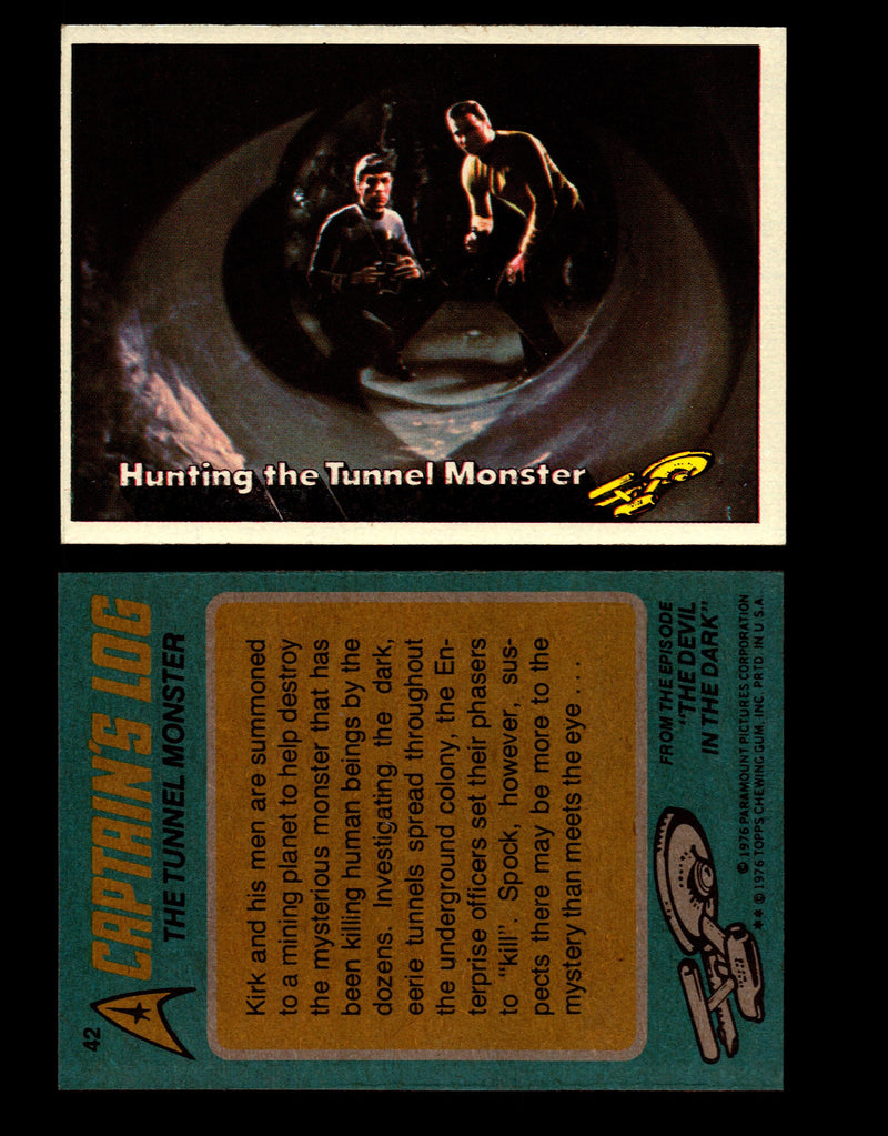 Star Trek 1976 Vintage Topps Trading Card #1-88 You Pick Singles #42  - TvMovieCards.com