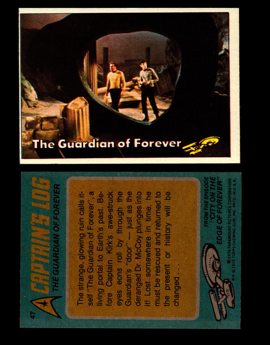 Star Trek 1976 Vintage Topps Trading Card #1-88 You Pick Singles #47  - TvMovieCards.com