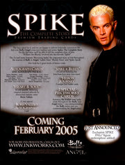 Spike The Complete Story Trading Card Dealer Sell Sheet Sale Promo Ad 2005   - TvMovieCards.com