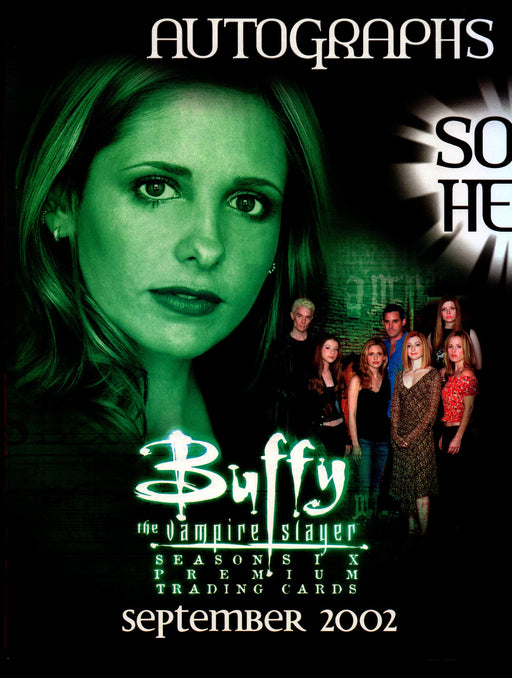 Buffy Season Six & Angel Season 3 Dealer Sell Sheet Sale Promo Ad Inkworks 2008   - TvMovieCards.com