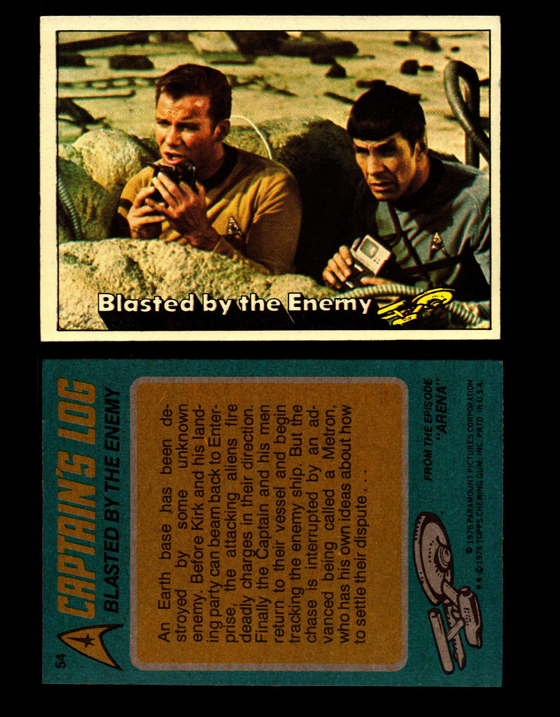 Star Trek 1976 Vintage Topps Trading Card #1-88 You Pick Singles #54  - TvMovieCards.com