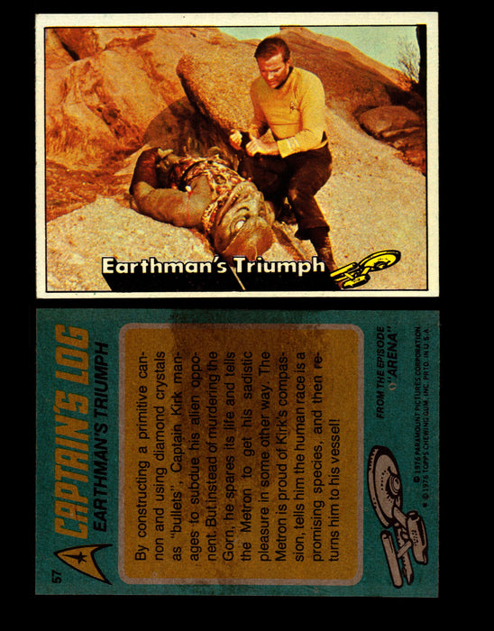 Star Trek 1976 Vintage Topps Trading Card #1-88 You Pick Singles #57  - TvMovieCards.com