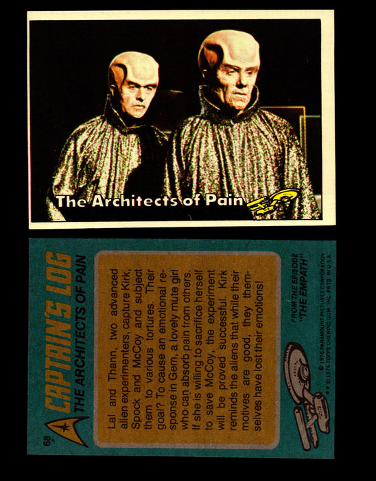 Star Trek 1976 Vintage Topps Trading Card #1-88 You Pick Singles #68  - TvMovieCards.com