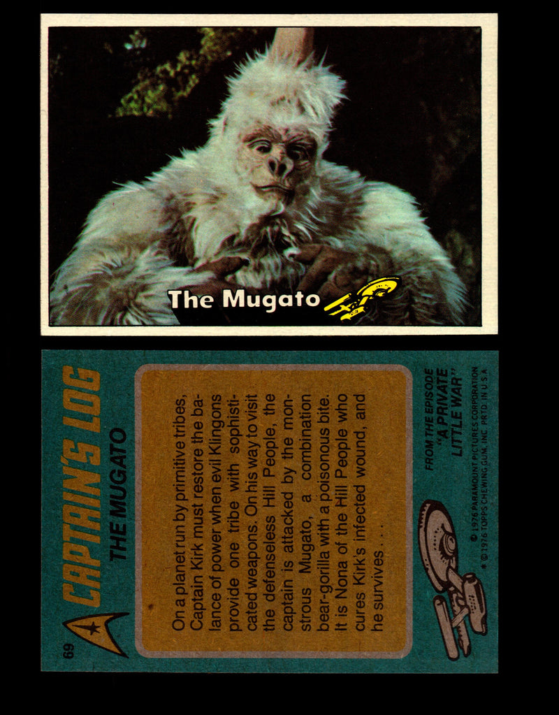 Star Trek 1976 Vintage Topps Trading Card #1-88 You Pick Singles #69  - TvMovieCards.com