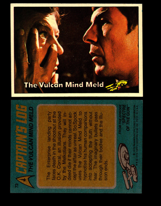 Star Trek 1976 Vintage Topps Trading Card #1-88 You Pick Singles #73  - TvMovieCards.com