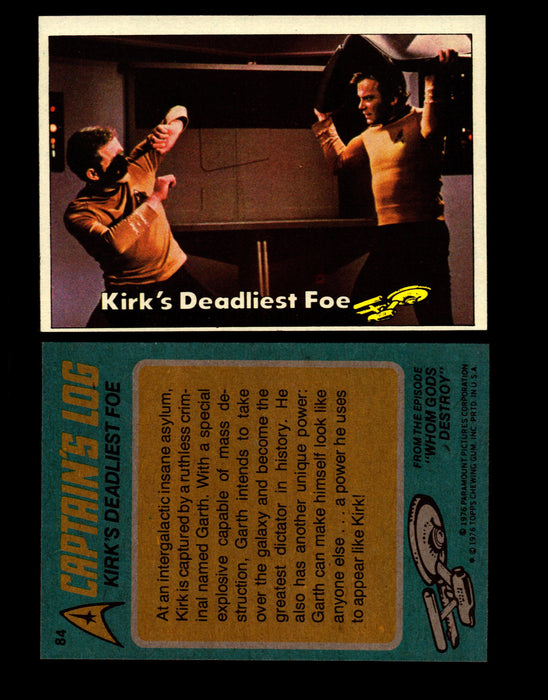 Star Trek 1976 Vintage Topps Trading Card #1-88 You Pick Singles #84  - TvMovieCards.com