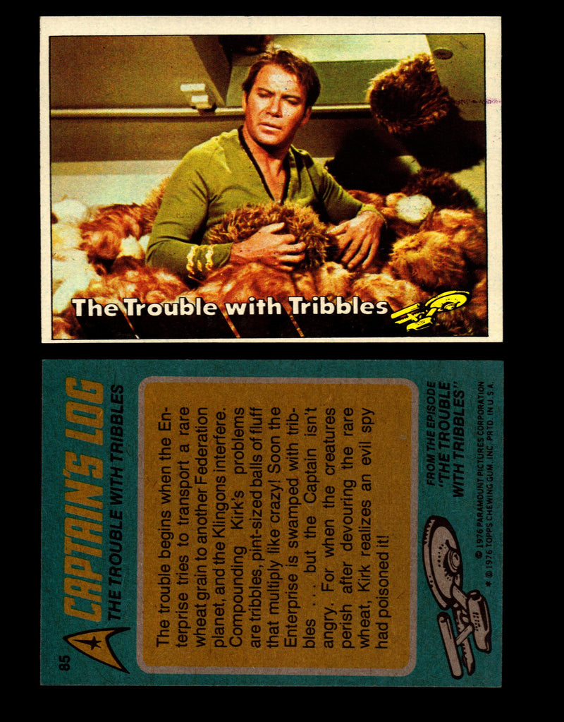 Star Trek 1976 Vintage Topps Trading Card #1-88 You Pick Singles #85  - TvMovieCards.com