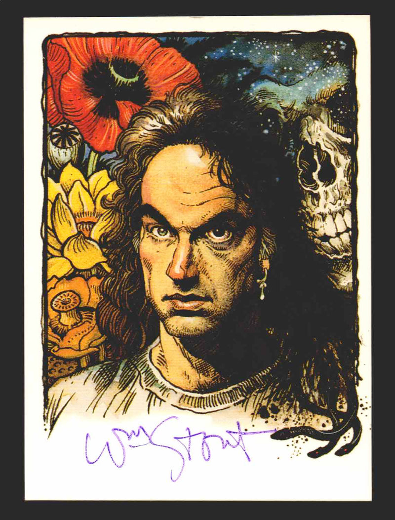 1996 William Stout Saurians and Sorcerers Series 3 Autograph Card   - TvMovieCards.com