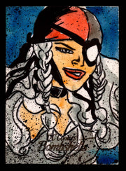 2019 DC Comics Bombshells III Artist Jeffrey Benitez Sketch Card Cryptozoic   - TvMovieCards.com