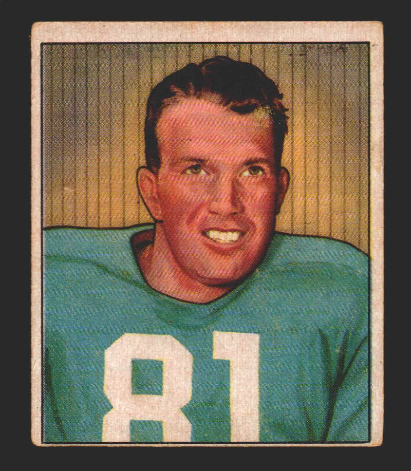 1950 Bowman Football Trading Card - John Greene #2 VG   - TvMovieCards.com