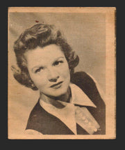 1948 Swell The Babe Ruth Story Trading Card #3 Claire Hodgson Philadelphia Gum   - TvMovieCards.com