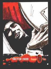 Hammer Horror Films Series 1 Sarah Lyons Artist Sketch Card 1/1 Strictly Ink   - TvMovieCards.com