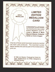 More Beyond Bizarre Jim Warren 2 Medallion Card Comic Images 1994   - TvMovieCards.com