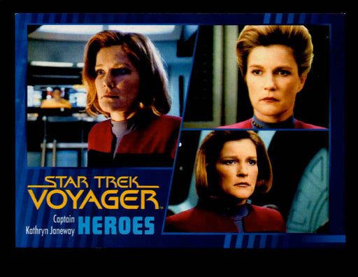 Star Trek Voyager Heroes & Villains Gold Base Parallel Card (1-99) U Pick Single #1  - TvMovieCards.com