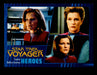 Star Trek Voyager Heroes & Villains Gold Base Parallel Card (1-99) U Pick Single #1  - TvMovieCards.com