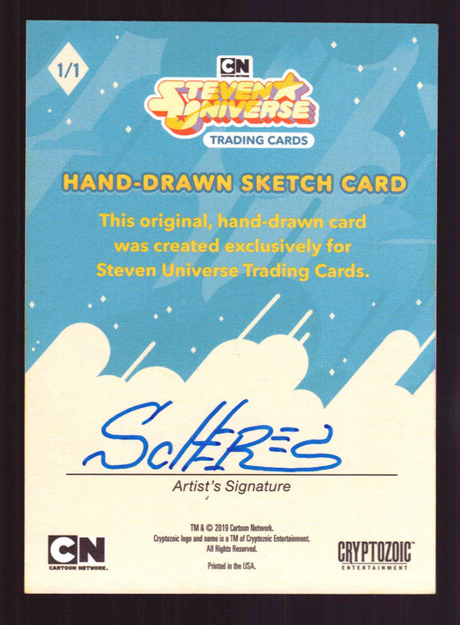 2019 Steven Universe Artist Sketch Trading Card by Chad Scheres   - TvMovieCards.com