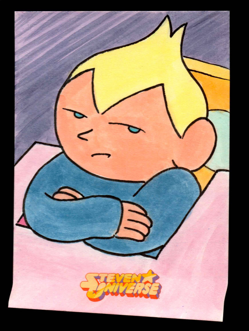 2019 Steven Universe Artist Sketch Card  by Eric White   - TvMovieCards.com