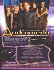 Andromeda Reign of the Commonwealth Trading Card Dealer Sell Sheet Sale Ad   - TvMovieCards.com