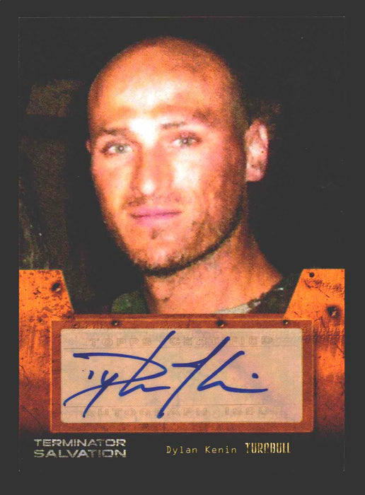 Terminator Salvation Movie Dylan Kenin - Turnbull Autograph Card 2009 Topps   - TvMovieCards.com