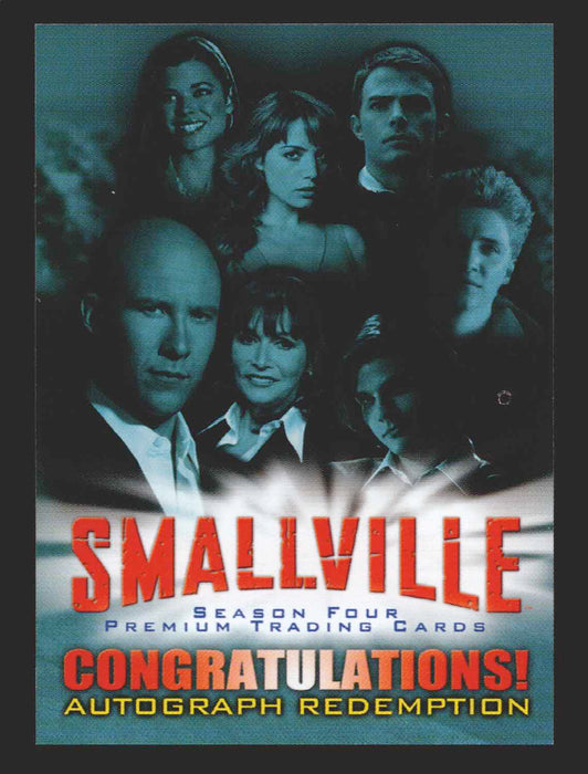 Smallville Season 4 Rob Freeman as Coach Quigley AR-1 Redemption Card   - TvMovieCards.com