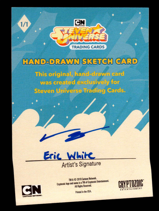 2019 Steven Universe Artist Sketch Card  by Eric White   - TvMovieCards.com
