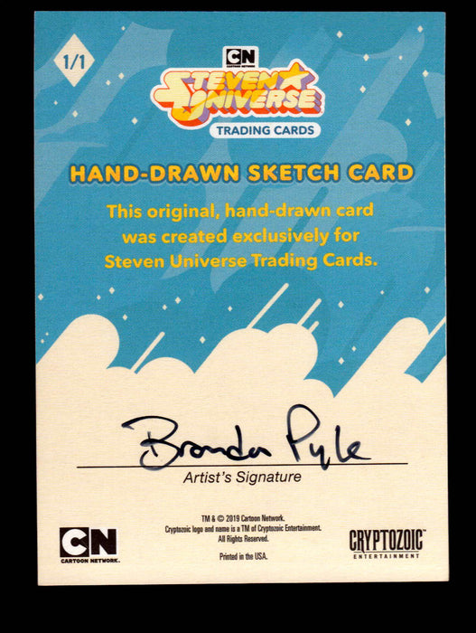 2019 Steven Universe Artist Sketch Card by Brandon Pyle Cryptozoic   - TvMovieCards.com